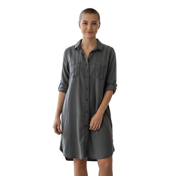 Cloth & Stone Jeans Dress Small Chambray - Picture 1 of 6